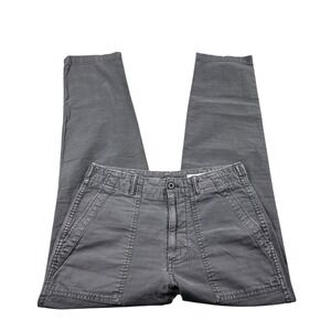 Outerknown Gray Utility Canvas Men's Workwear Pant Size 30x31